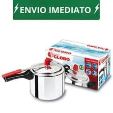 Panela de Pressão em Alumínio 4,5  Litros Globo 3 Anos de Garantia