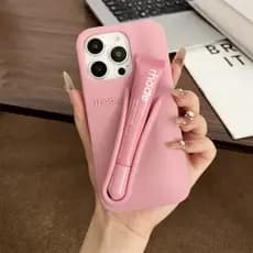 Moda Batom Silicone Rhode Caso De Telefone Para IPhone 16 15 14 13 12 11 Pro Max Portátil Brilho Labial Capa Macia Com C