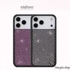 Wildflower Shine Glitter Diamond Capa De Telefone De Luxo Para IPhone17Air 17 16 15 14 13 12 ProMax Plus Soft Side Silic