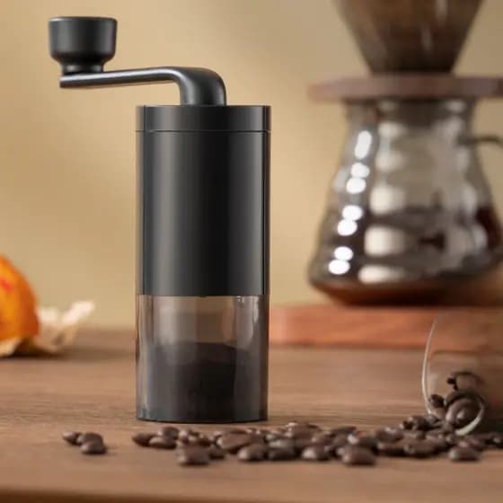 Moedor de café Manual grosso e fino Ajustável mão Manivela Coffee grinder