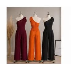 MACACÃO PANTALONA FEMININO ELEGANTE EM TECIDO DUNA PREMIUM 38 AO 46