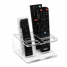 Suporte Acrílico Porta Controle Remoto 6 Controles Remotos Decoração Enfeite