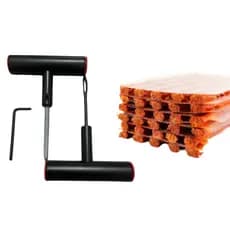 Kit Jogo Conserto E Reparo De Pneus HP + 10 Remendos Macarrão