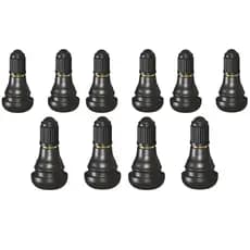 Kit 10 Bicos Válvula Para Pneu Sem Câmara Moto Tr412