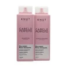 KIT CABELO PERFEITO: Shampoo 750ml + Condicionador 550ml