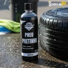 Pretinho Limpa Pneu Automotivo Gitanes 500ml Brilho Intenso