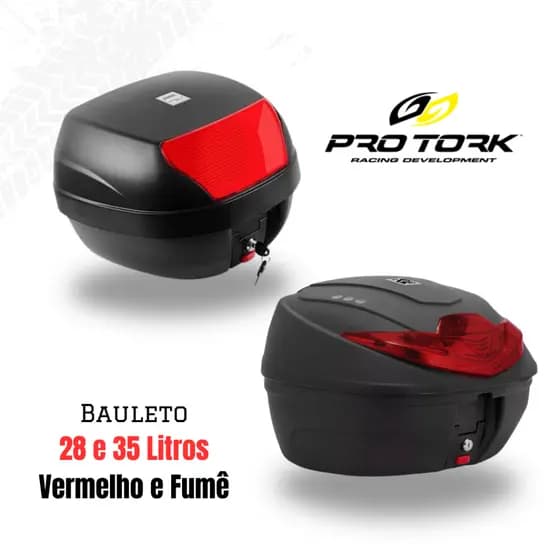 Baú Bauleto Moto 28 35 Litros Smart Box - Pro Tork