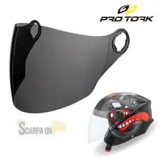 Viseira Fumê Capacete Aberto New Liberty 3 / Atomic Pro Tork