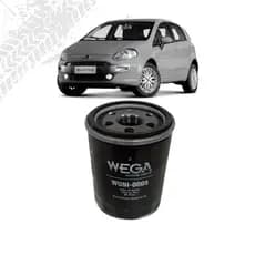 Filtro De Óleo Blindado Fiat Punto 1.4 8V 2007 até 2017 - Wega