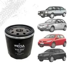Filtro De Óleo VW Gol G1 G2 G3 G4 G5 G6 1.0 1.6 1.8 2.0 AT AP - 1982 a 2016