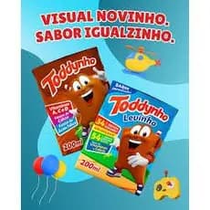 Kit com 27 Bebida Láctea Uht Chocolate Toddynho 200ml
