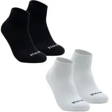 Meia Cano Curto Atoalhada Punho Largo Algodão Sport Academia- Kit 2 Pares