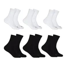 Meias Cano Alto Algodão Casual Masculina Hoahi- Kit 3 ou 6 Pares