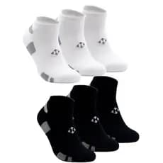 Kit 3 ou 6 Meias Hoahi Soquete Algodão Cano Curto Baixo  Atoalhada Conforto Unissex Sport