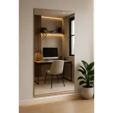 Espelho Grande 110x70cm/ 70x110cm para Maquiagem Penteadeira Quarto/Sala/Banheiro/ Escrivaninha