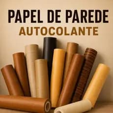 PAPEL DE PAREDE ADESIVO RIPADO MADEIRA ADESIVO AUTOCOLANTE