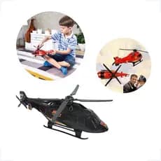 Brinquedo Mini Helicóptero Policial Bombeiro Missão Resgate Emocionantes Diversão Criatividade Aventura Presentes Veículo Dia Das Crianças Infantil Temático Menino