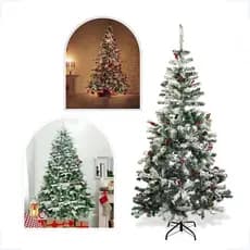 Árvore Natal Grande Pinheiro Decoração 1,80m 611 Galhos Enfeitar Natalina Verde Presente Final De Ano