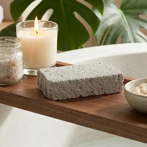 Pedra Pomes  Pedicure Natural Para Remover Calos Pés Vulcânica Esfoliante Pedicure Maciez Calcanhares Mãos