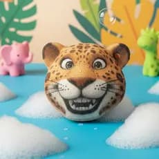 Esponja de Banho Infantil Animais Macia Divertida Formato Bichinhos Pele Delicada Bebê Criança