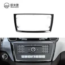Para Mercedes Benz GLS W166 GLE W292 Console Central Ar Condicionado CD Painel Capa Guarnição Interior Do Carro Áudio/CO