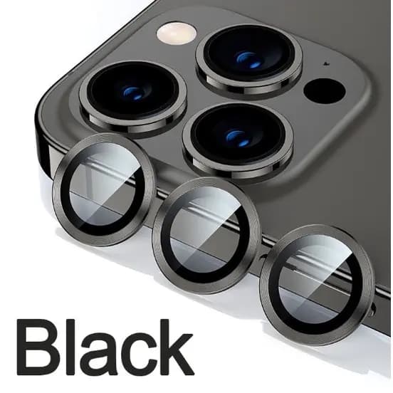 Película Protetora De Lentes Câmera Para iPhone XR / 11 / 12 / 13 / 14 Pro / 14 Pro Max / 15  ***