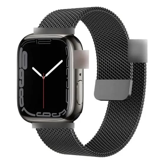 Pulseira Milanesa Para Pple watch Band 49mm 44mm 40mm 45mm 41mm 42mm 38m Series Ultra 8 7 SE 6 5 4 3
