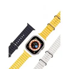 Pulseira Oceânica Ondulado Compatível Apple Whatch Ultra Smartwatch 42/44/45/49mm