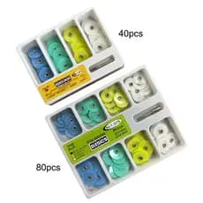 Kit 80pcs De Disco De Polimento 1071 E 1075