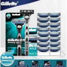 20 conjuntos de corte de cabelo Manual masculino gillette 3 camadas-entrega gratuita-gillette mach3 faca de corte de cab