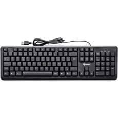 Teclado Full Size Abnt2 Preto Escritório