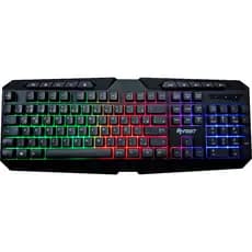 Teclado Gamer RGB LED pra Windows Ergonômico