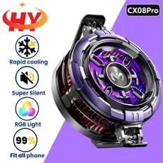 HY CX08 CX08Pro Refrigerador Do Telefone Móvel Ventilador De Refrigeração Magnético Caso Radiador Para PUBG Jogos Clipe