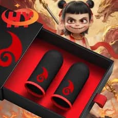 HY Nezha + Ao Bing Manga De Dedo Para Jogos Respirável À Prova De Suor Polegar Luvas Finas Modelo Pubg