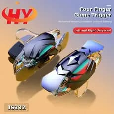 HY JS332 Acessórios Para Jogos De Celular , Joysticks PUBG , Regras De Sobrevivência , Mira , Tiro L1 R1 , Gatilho De Bo