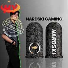 Mangas De Dedo Para Jogos HY Nardski , Luvas De Polegar Com Tela De Toque Respirável Anti-Suor Móveis , Controle Sensíve