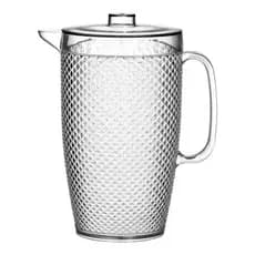 Kit 02 Jarras Diamante Crystal 3 Litros  Suco Água