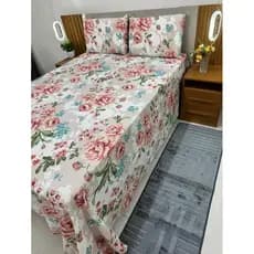 Jogo De Cama Casal Padrão 3 Peças Estampado  Estampas Sortidas *Oferta