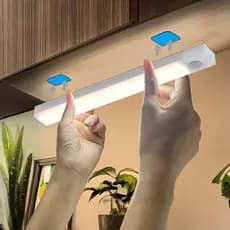 50/30/20CM Luzes Recarregáveis com Sensor de Movimento para Baixo do Armário Luz Noturna USB Sem Fio