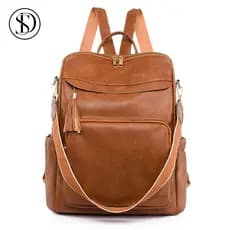 Mochilas Femininas Escolar Bolsa De Viagem Faculdade Trabalho Casual Bolsa Elegante Antifurto