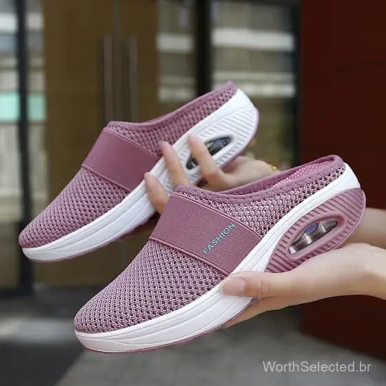Chinelos De Cunha Femininos Premium Vintage Antiderrapante Plataforma Feminina Casual Sapatos Retro Mais Sandálias Ortop