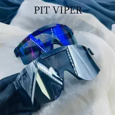Pit Viper Original Óculos De Sol Retro Vintage Ciclismo Homens Moda Óculos Marca Designer