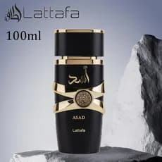 Perfume Arbe Masculino Asad Lattafa 100ml Amadeirado Barato Envio No Mesmo Dia