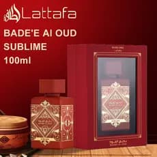 Perfume Rápido Bade'e Al Oud Sublime Lattafa Perfumes 100ml Original