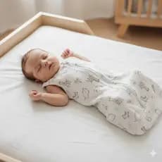 Saco de Dormir Bebê Verão Algodão 0 a 3 meses Bichos Casulo de Bebê