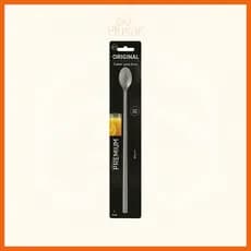 Colher Longa Bailarina Inox 20cm  Suco Drinks e Sobremesa Colher Premium