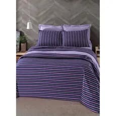 Jogo Capa De Edredom Queen 3 Peças Roxo