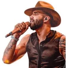 Chapéu Sertanejo Gustavo Lima Country Rodeio Premium