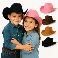 Chapéu Country Infantil Gustavo Lima Rodeio Sertanejo Premium
