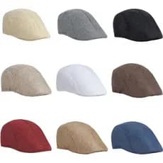Boina Chapéu Italiana Mascuilina Estilo Peaky Blinders Moda Outono Inverno Premium